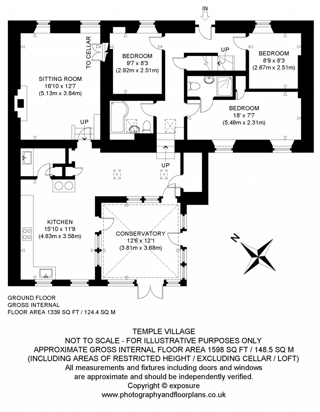 Floorplans For 38 Temple, Gorebridge, Midlothian