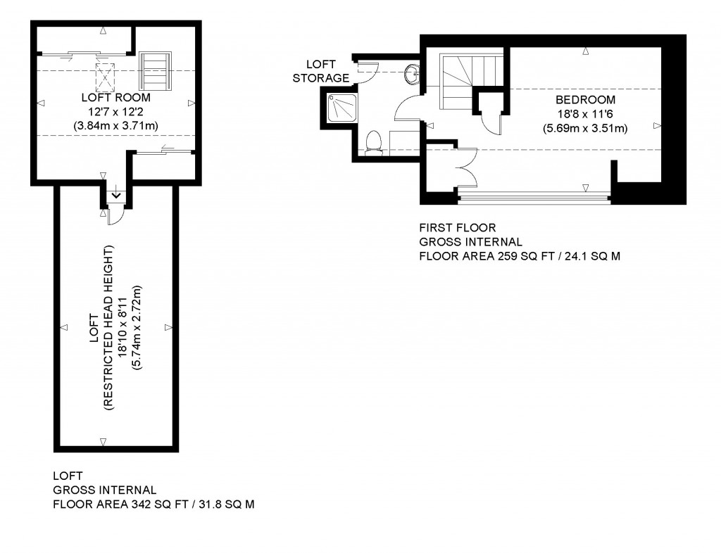 Floorplans For 38 Temple, Gorebridge, Midlothian