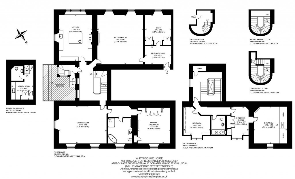 Floorplans For Whittingehame House, Flat 4, Haddington, East Lothian