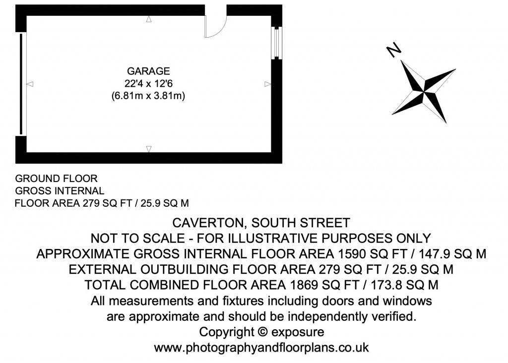 Floorplans For Caverton, 3 South Street, Dunbar, East Lothian