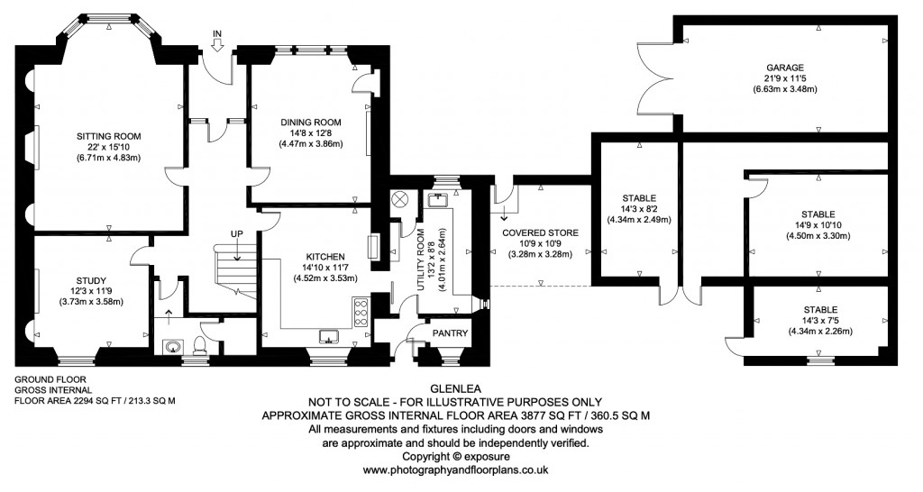 Floorplans For Glenlea, Glenlea, Lasswade, Midlothian