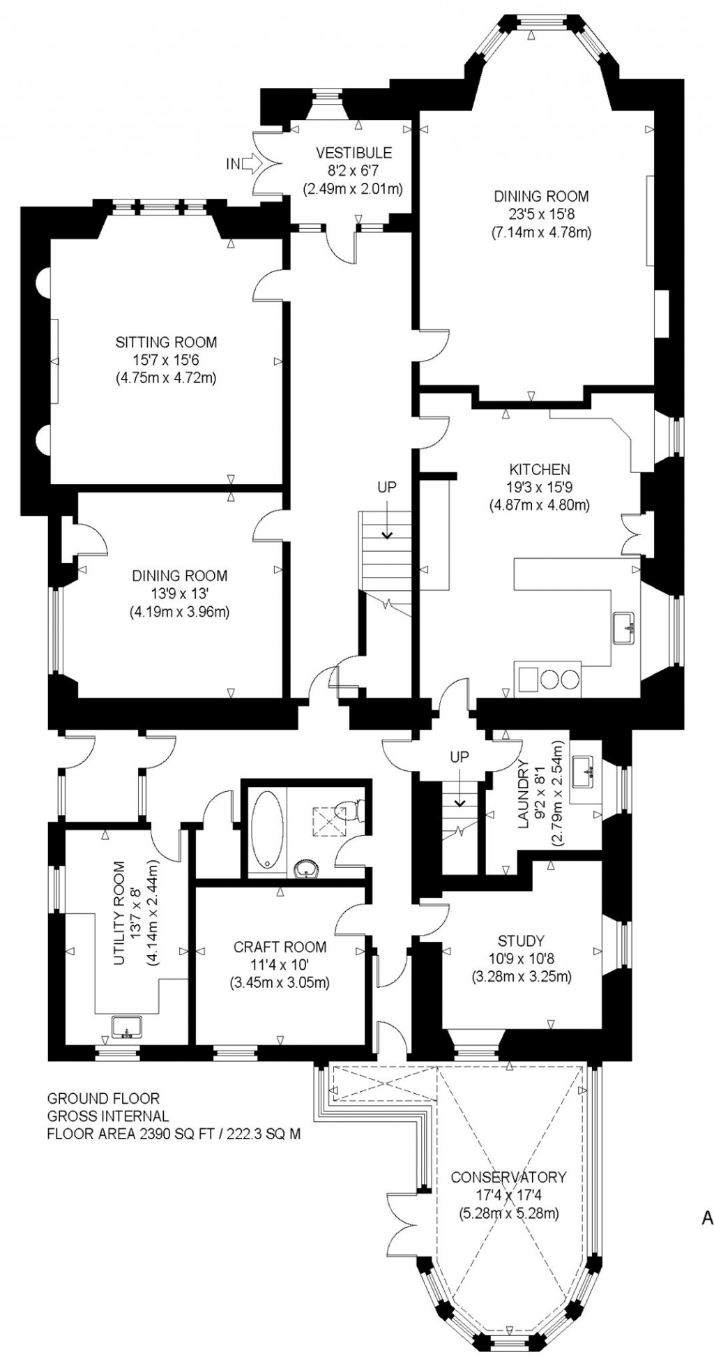 Floorplans For Dalnalinne, Dalnalinne, Taybridge Drive, Aberfeldy, Perth & Kinross