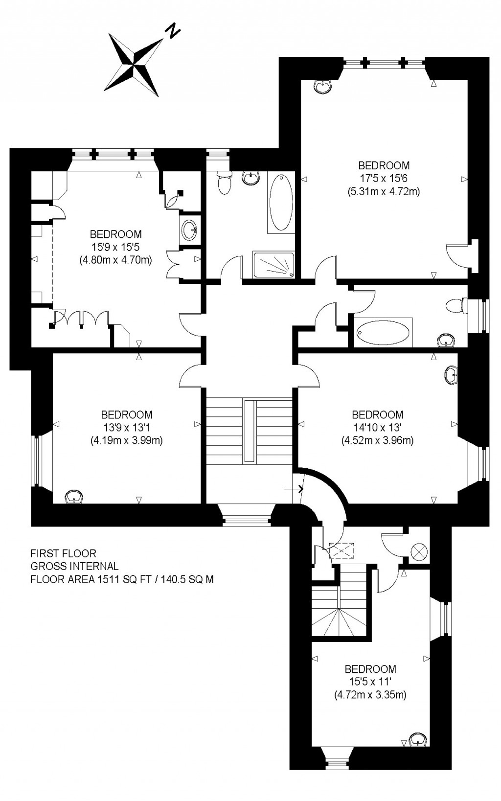 Floorplans For Dalnalinne, Dalnalinne, Taybridge Drive, Aberfeldy, Perth & Kinross