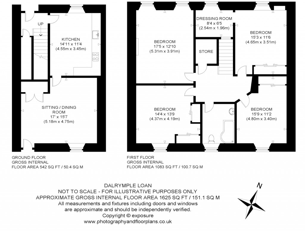 Floorplans For Dalrymple Loan, Musselburgh, East Lothian