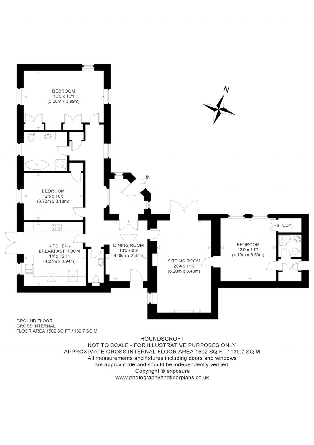 Floorplans For Houndscroft, Amisfield Kennels, Haddington, East Lothian