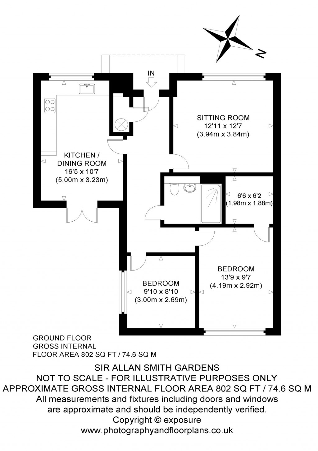 Floorplans For Sir Allan Smith Gardens, Kinross