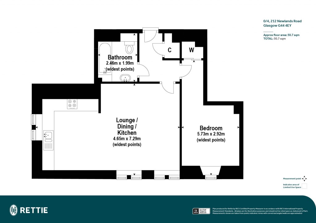 Floorplans For 0/4, Newlands Road, Cathcart, Glasgow