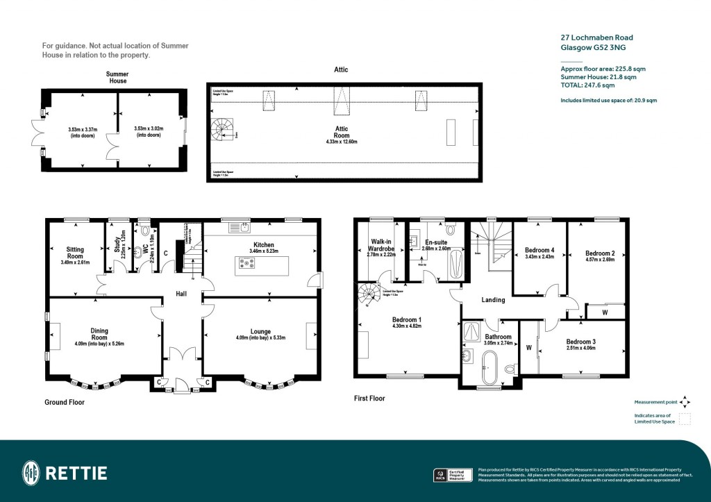 Floorplans For Lochmaben Road, Crookston, Glasgow