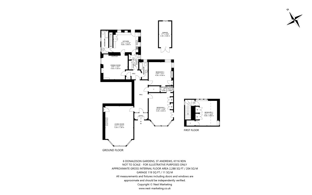 Floorplans For Donaldson Gardens, St. Andrews