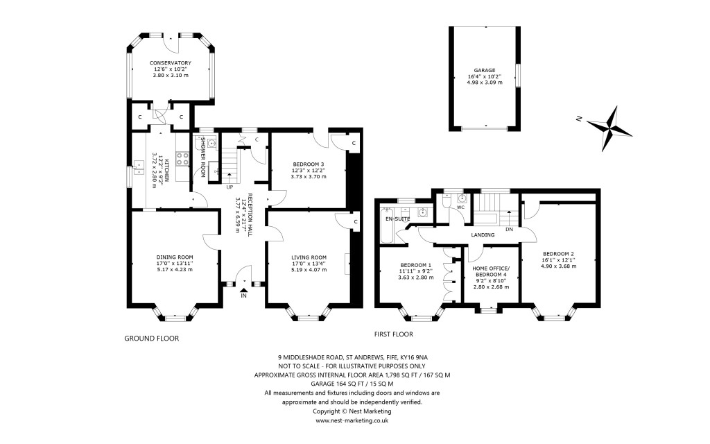 Floorplans For Middleshade Road, St. Andrews