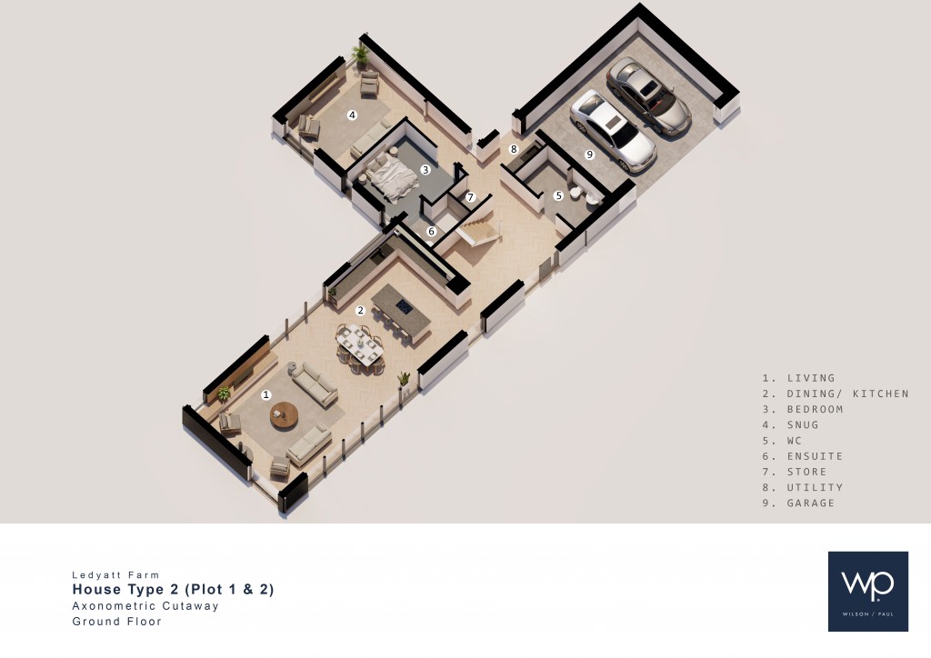 Floorplans For Westerkeith, Ledyatt Farm, Coupar Angus Road, By Lundie