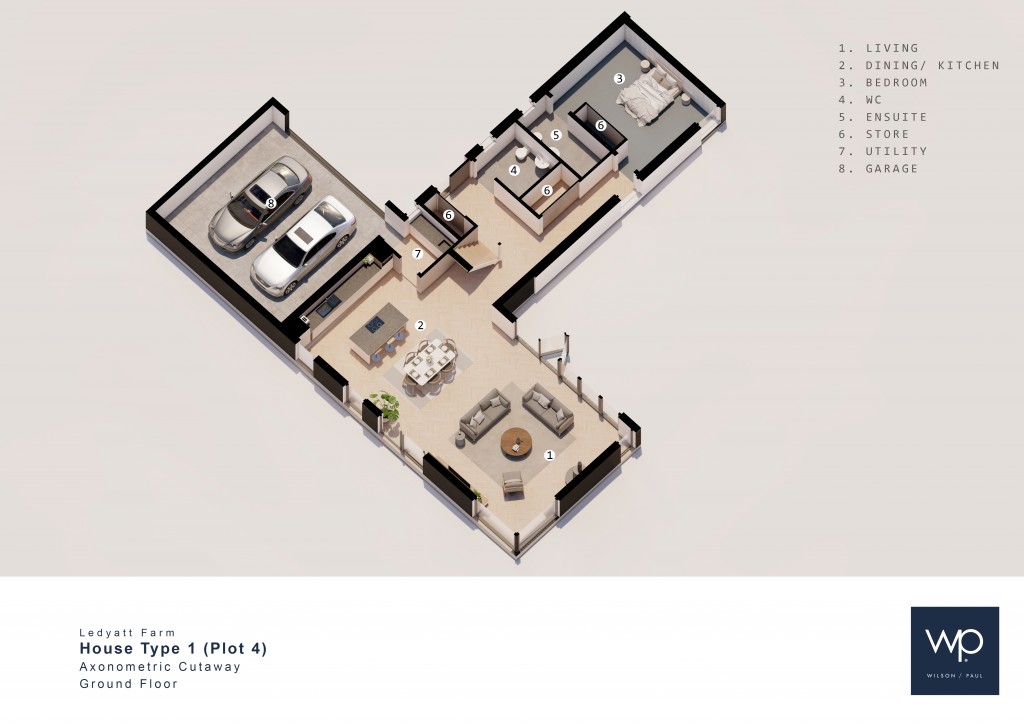 Floorplans For Ardgarth, Ledyatt Farm, Coupar Angus Road, By Lundie