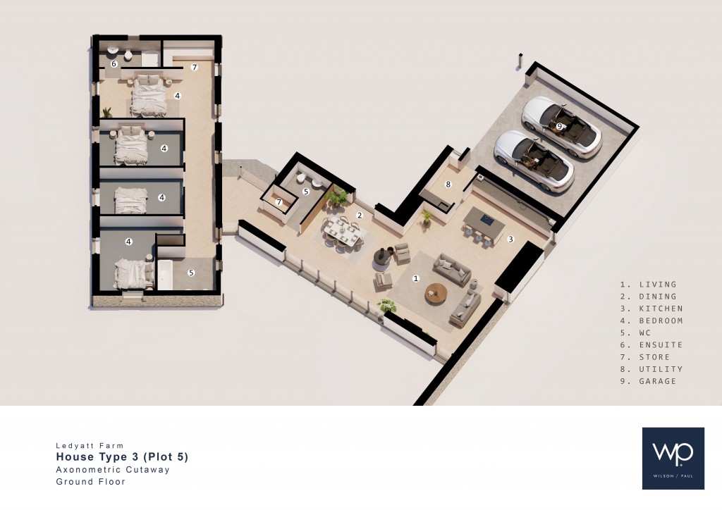 Floorplans For Smithton, Ledyatt Farm, Coupar Angus Road, By Lundie