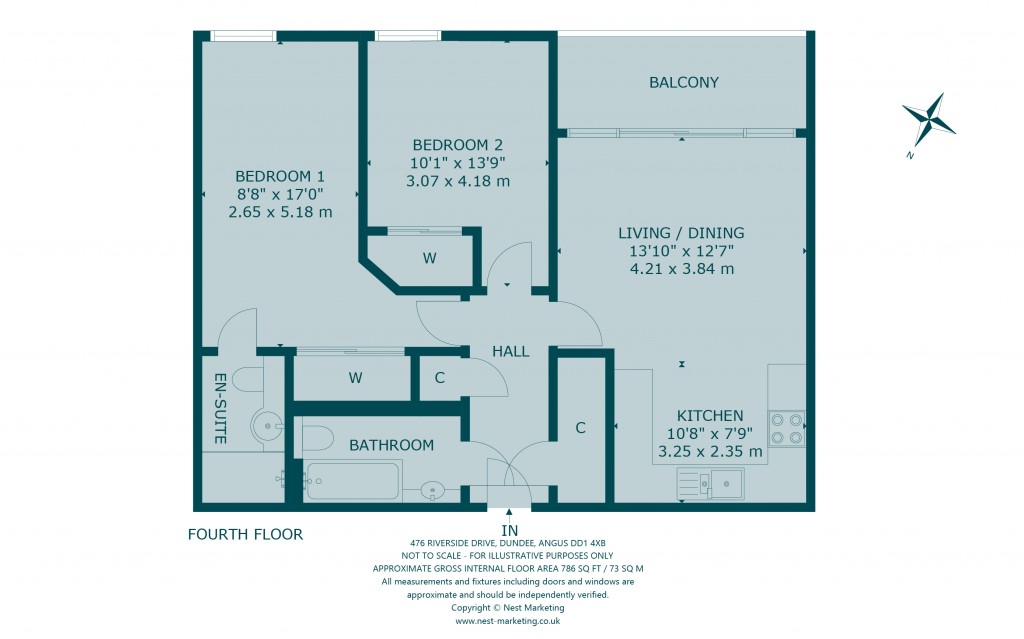 Floorplans For Riverside Drive, Dundee, Angus