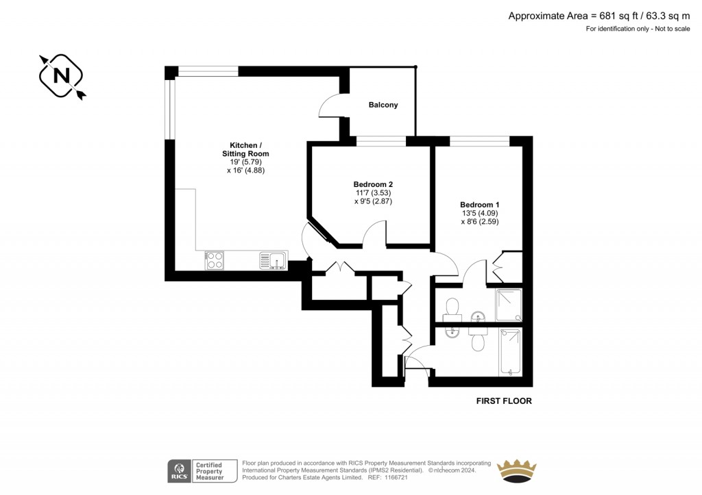 Floorplans For Ocean Way, Ocean Village, Southampton, Hampshire, SO14