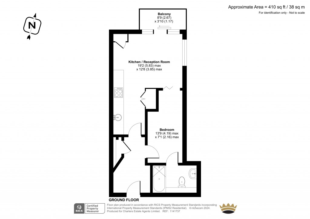 Floorplans For The Avenue, Southampton, Hampshire, SO17