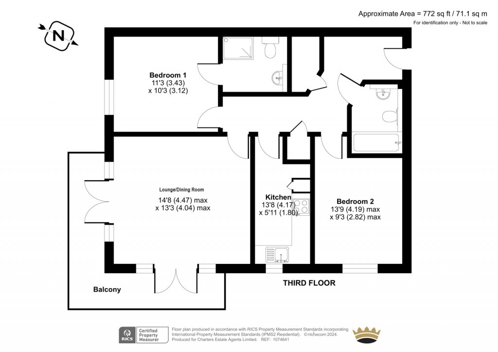 Floorplans For Hawkeswood Road, Bitterne Manor, Southampton, Hampshire, SO18