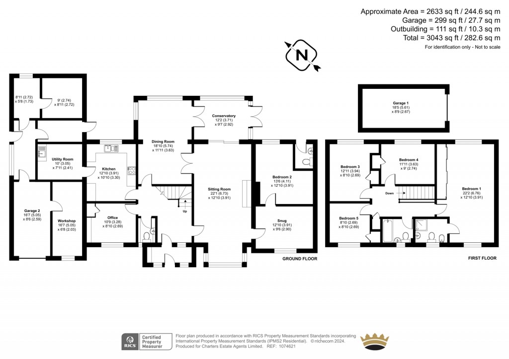 Floorplans For Otterbourne Road, Shawford, Winchester, SO21