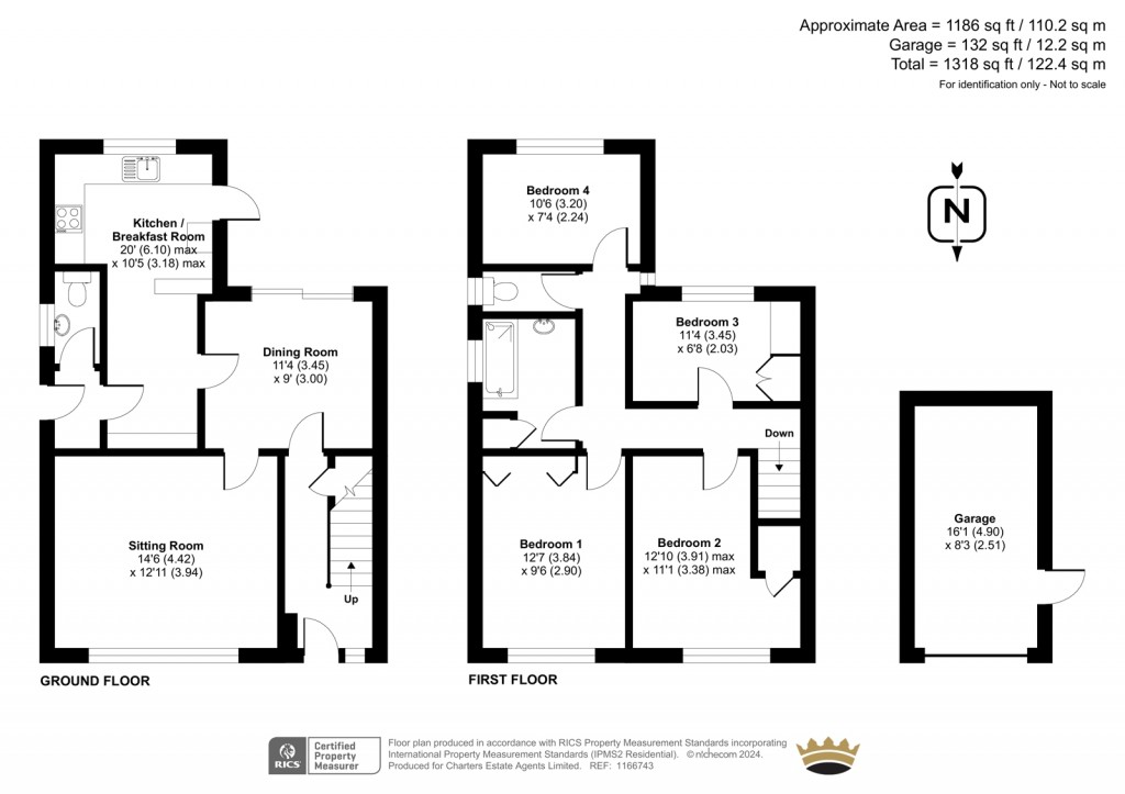 Floorplans For Vernham Road, Winchester, Hampshire, SO22