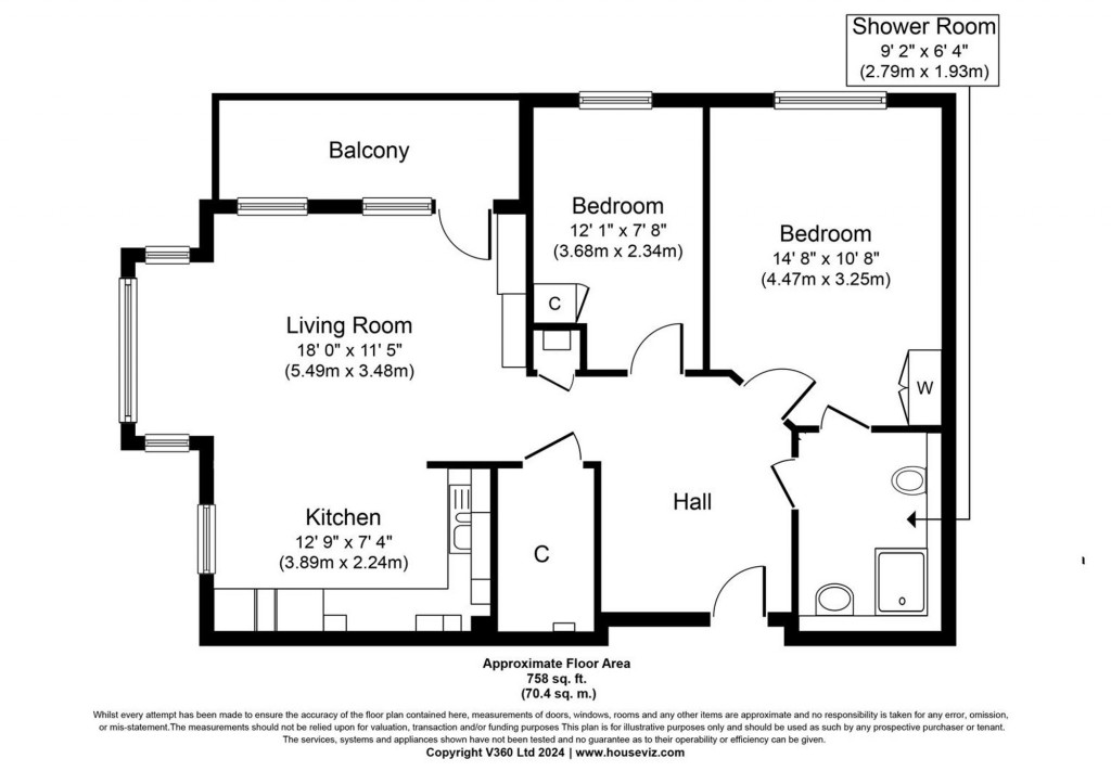 Floorplans For Peckham Chase, Eastergate, PO20