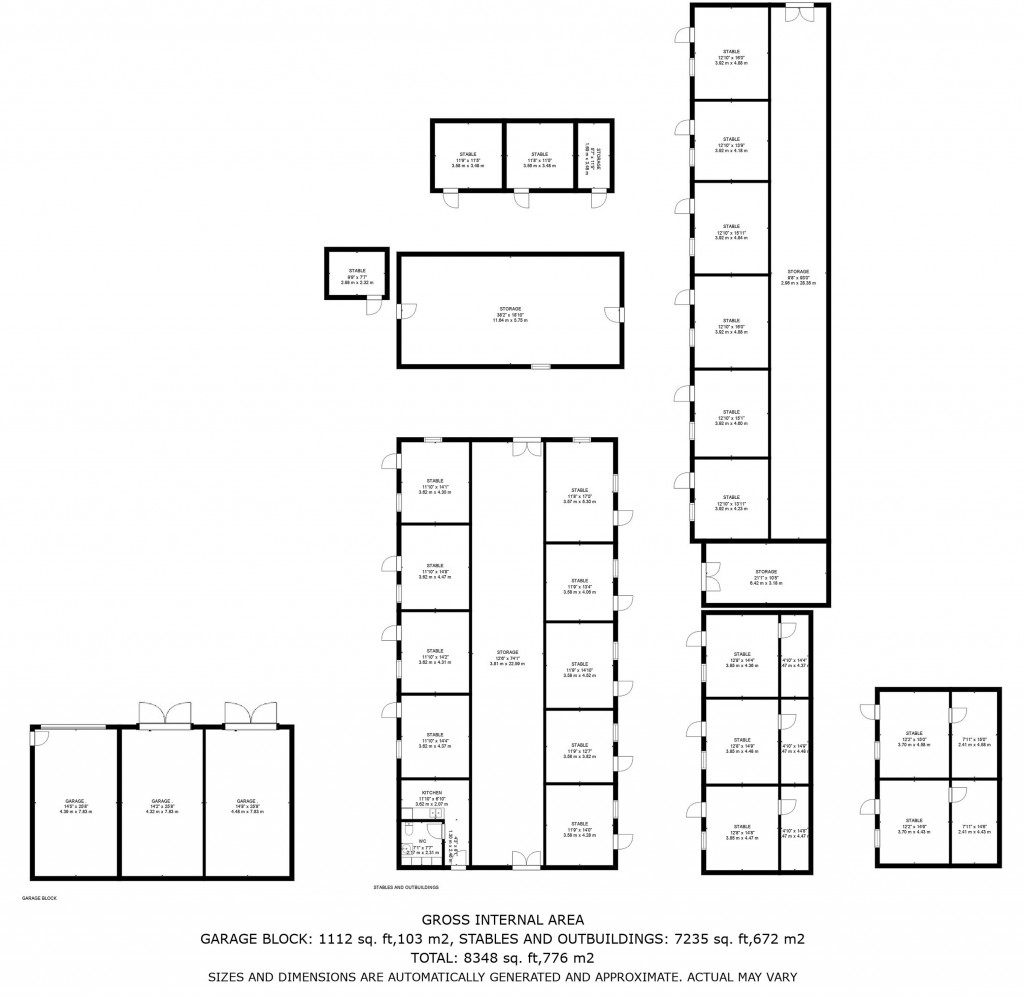 Floorplans For Sandpit Lane, Brentwood, Essex, CM14