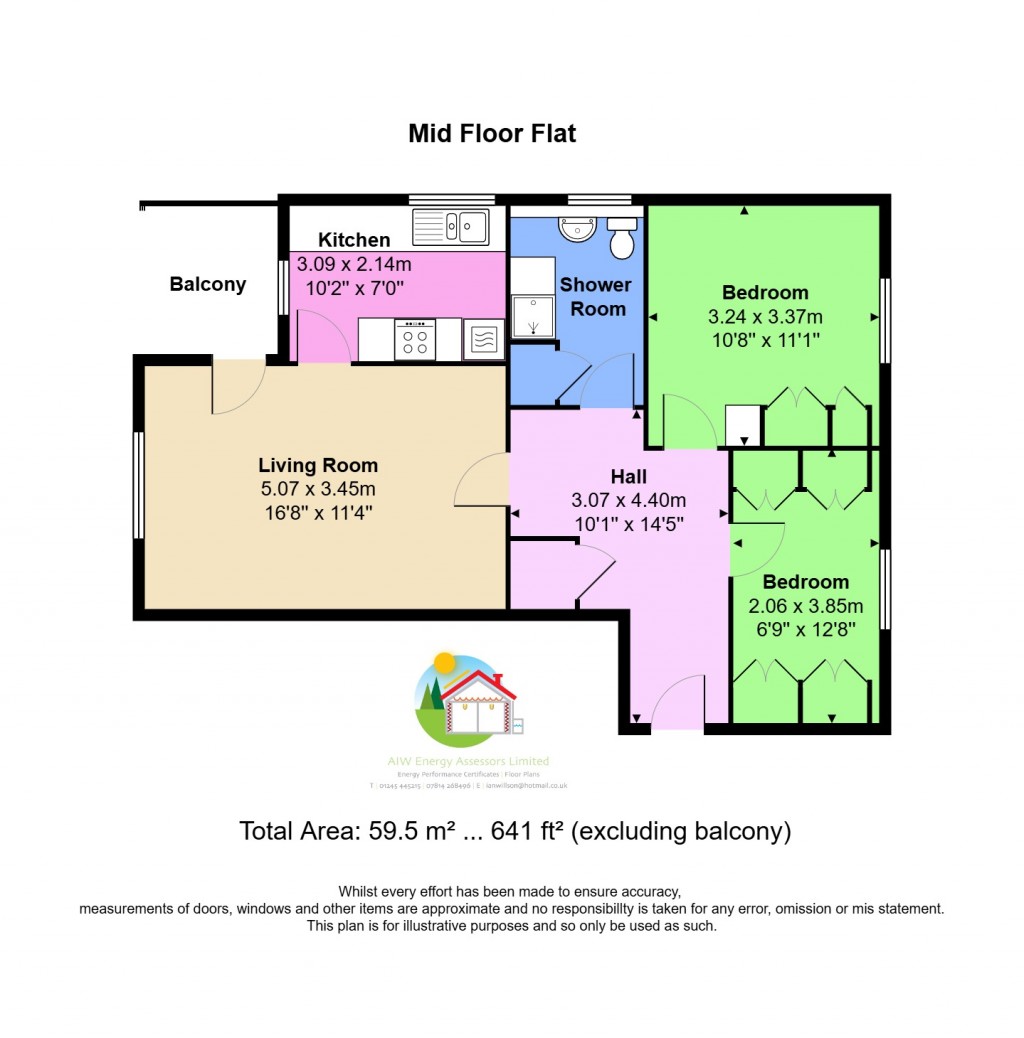 Floorplans For Lorne Road, Warley, Brentwood, Essex, CM14