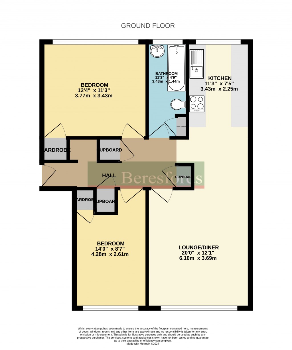 Floorplans For Cameron Close, Warley, Brentwood, Essex, CM14