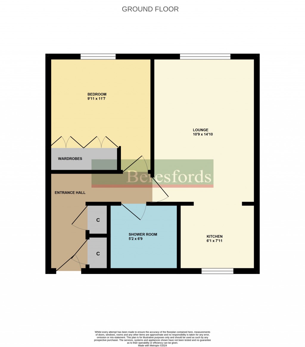 Floorplans For Eastfield Road, Brentwood, Essex, CM14