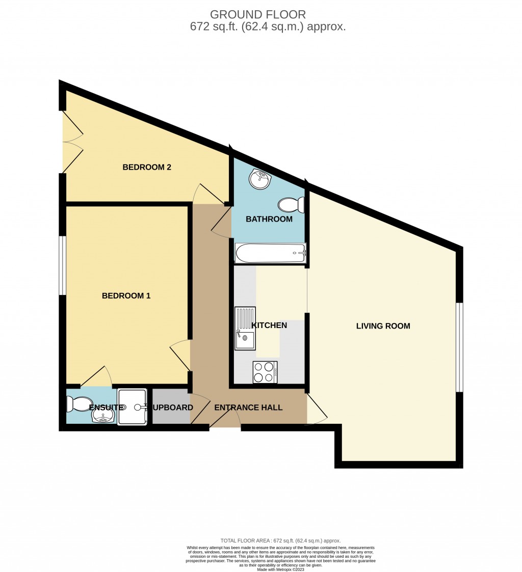 Floorplans For Pierrefitte Way, Braintree, Essex, CM7