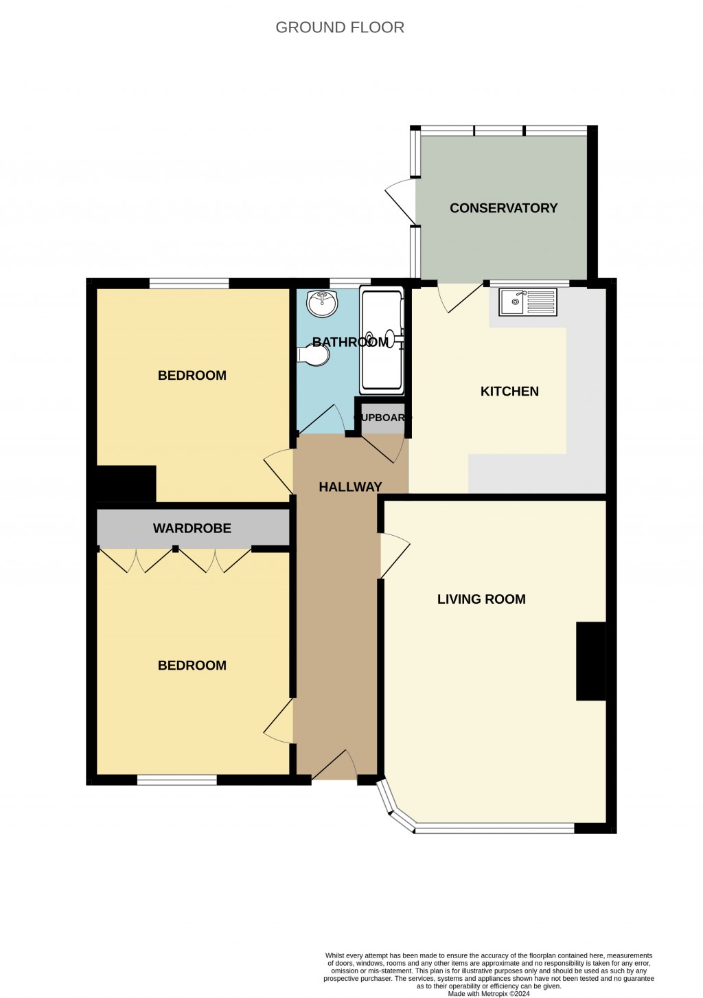 Floorplans For York Gardens, Braintree, Essex, CM7