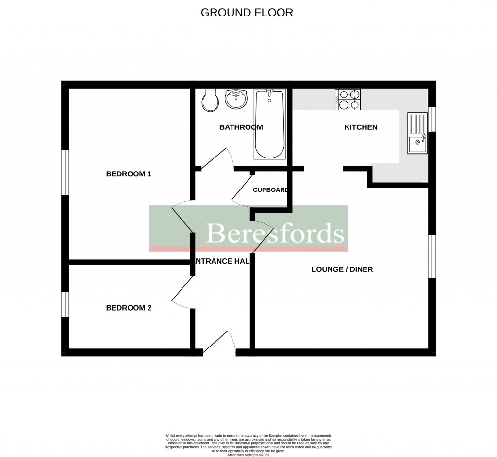 Floorplans For Evelyn Place, Chelmsford, Essex, CM1