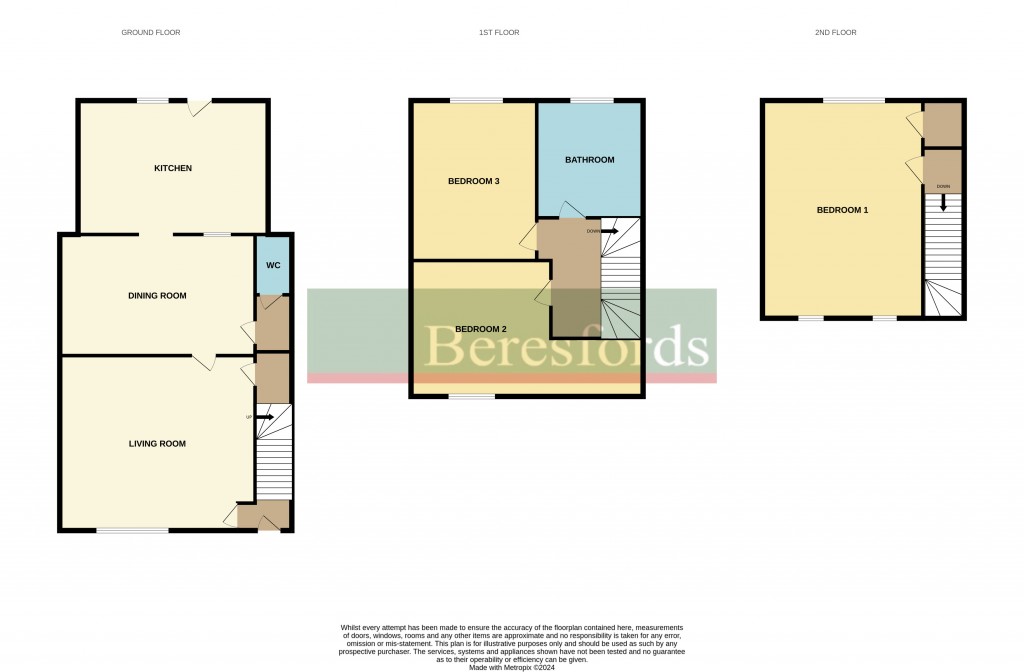 Floorplans For Goring Road, Colchester, Essex, CO4