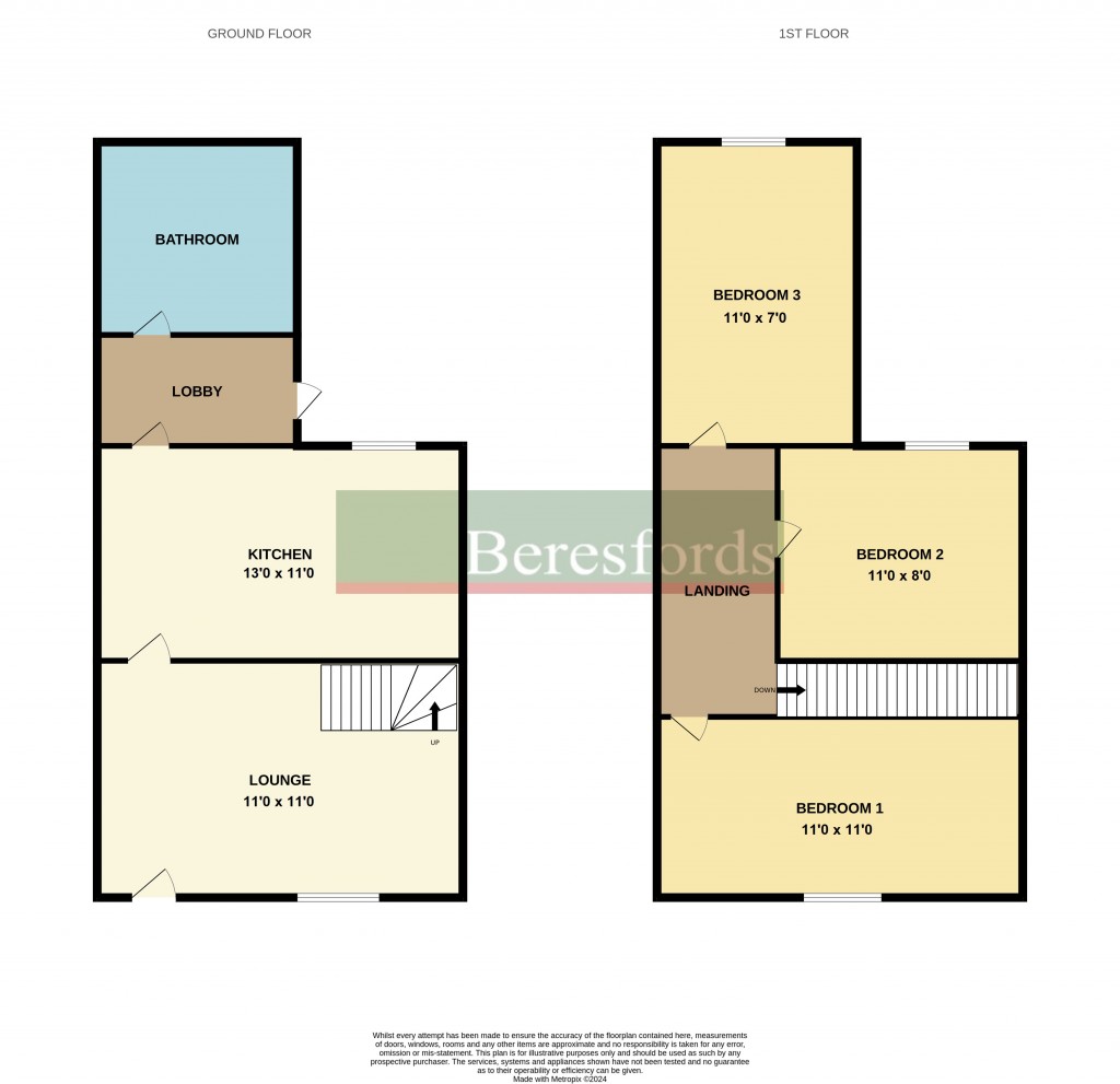 Floorplans For Lucas Road, Colchester, Essex, CO2