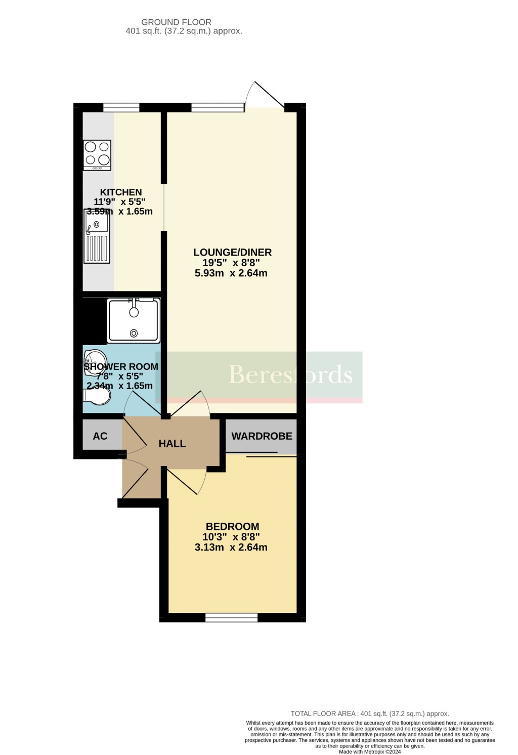 Floorplans For Haslers Lane, Dunmow, Essex, CM6