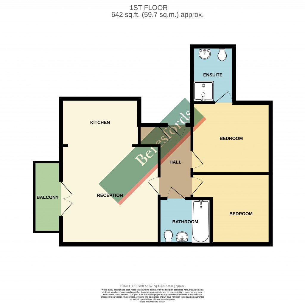 Floorplans For Omega Court, 140 London Road, Romford, RM7