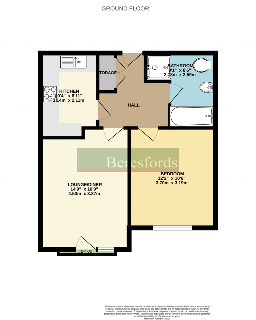 Floorplans For Hornchurch Road, Hornchurch, RM12