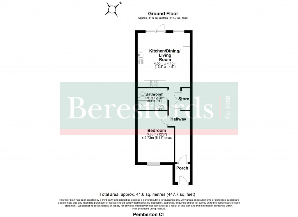 Floorplans For Pemberton Court, Pemberton Avenue, Ingatestone, Essex, CM4