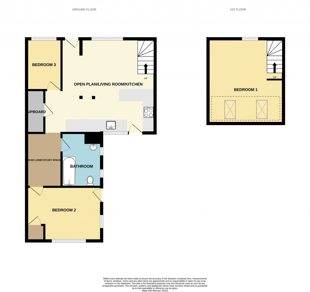 Floorplans For High Street, Tollesbury, Maldon, Essex, CM9