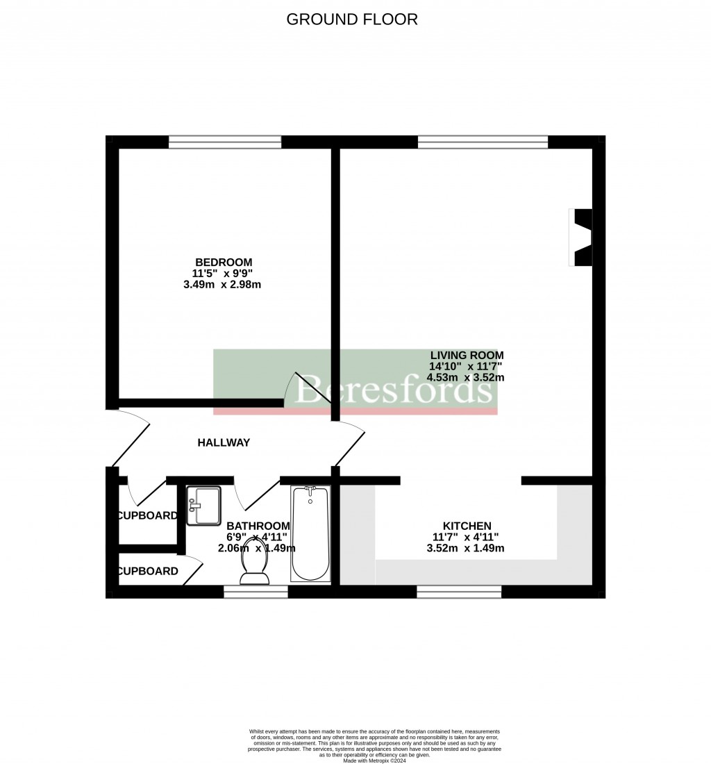 Floorplans For Gresham Close, Brentwood, Essex, CM14