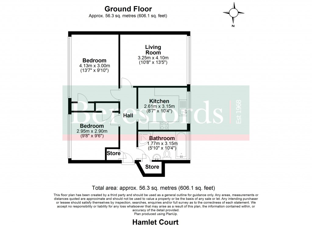 Floorplans For Leonard Way, Brentwood, Essex, CM14