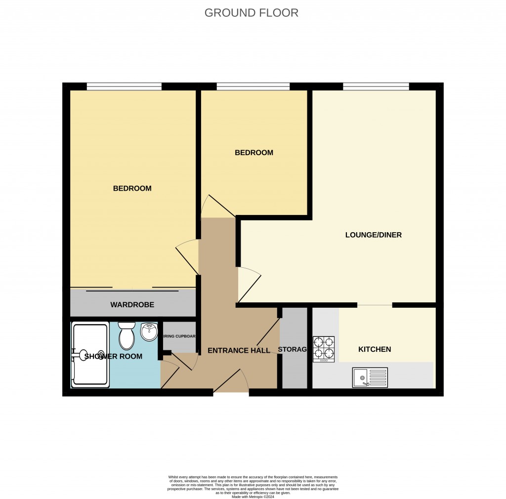 Floorplans For Baker Mews, High Street, Maldon, Essex, CM9