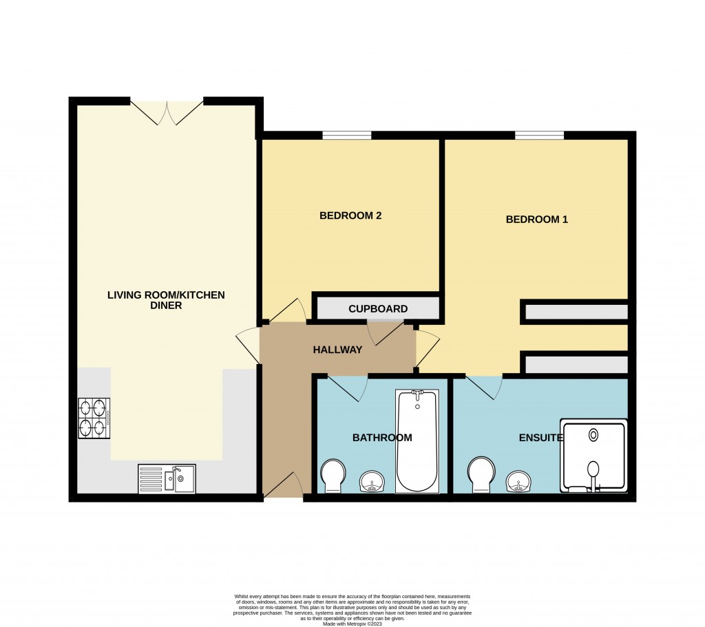 Floorplans For St. Johns Avenue, Braintree, Essex, CM7