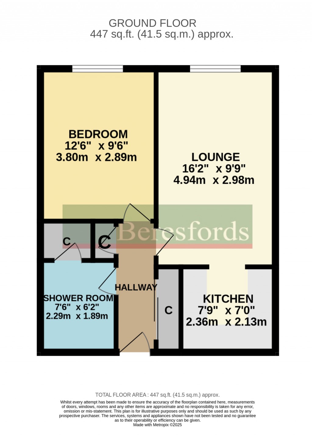 Floorplans For Primrose Court, Kings Road, Brentwood, Essex, CM14