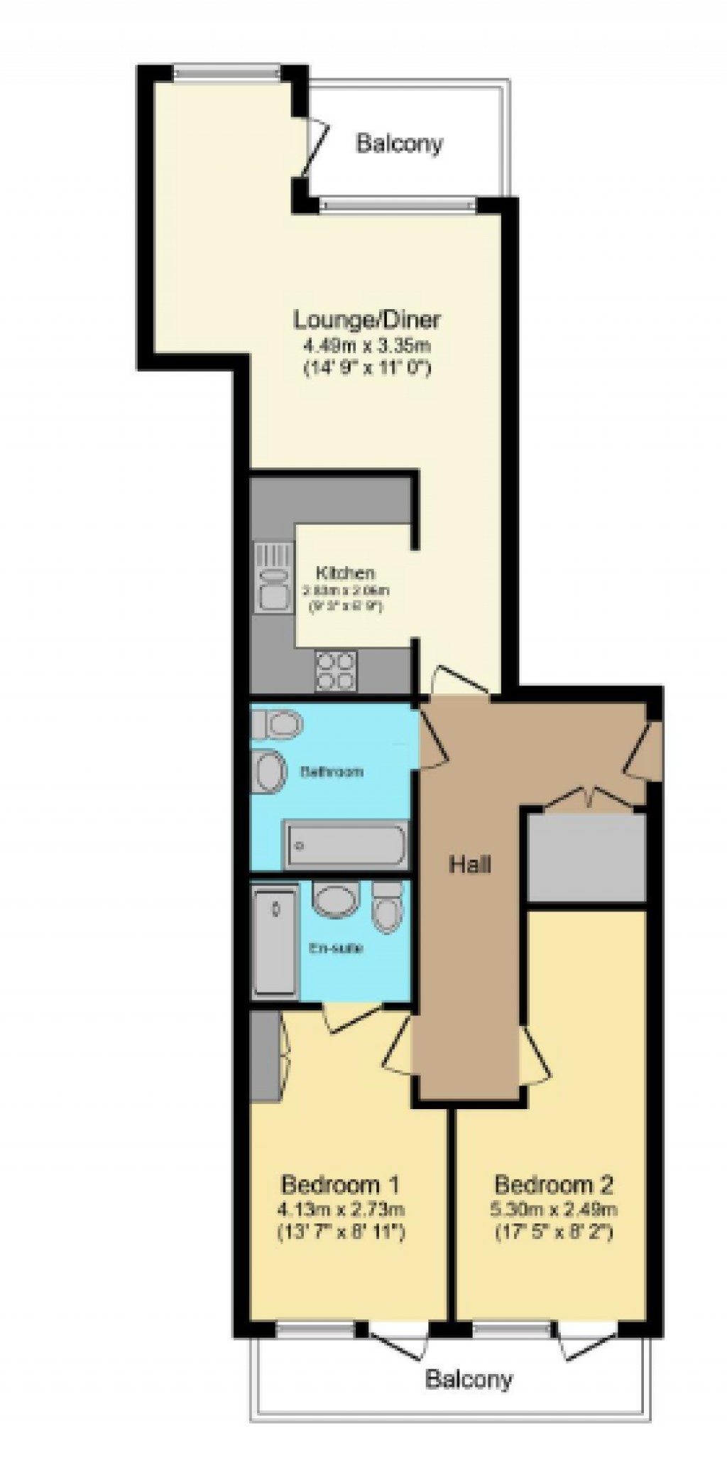 Floorplans For Burgess Springs, Chelmsford, Essex, CM1