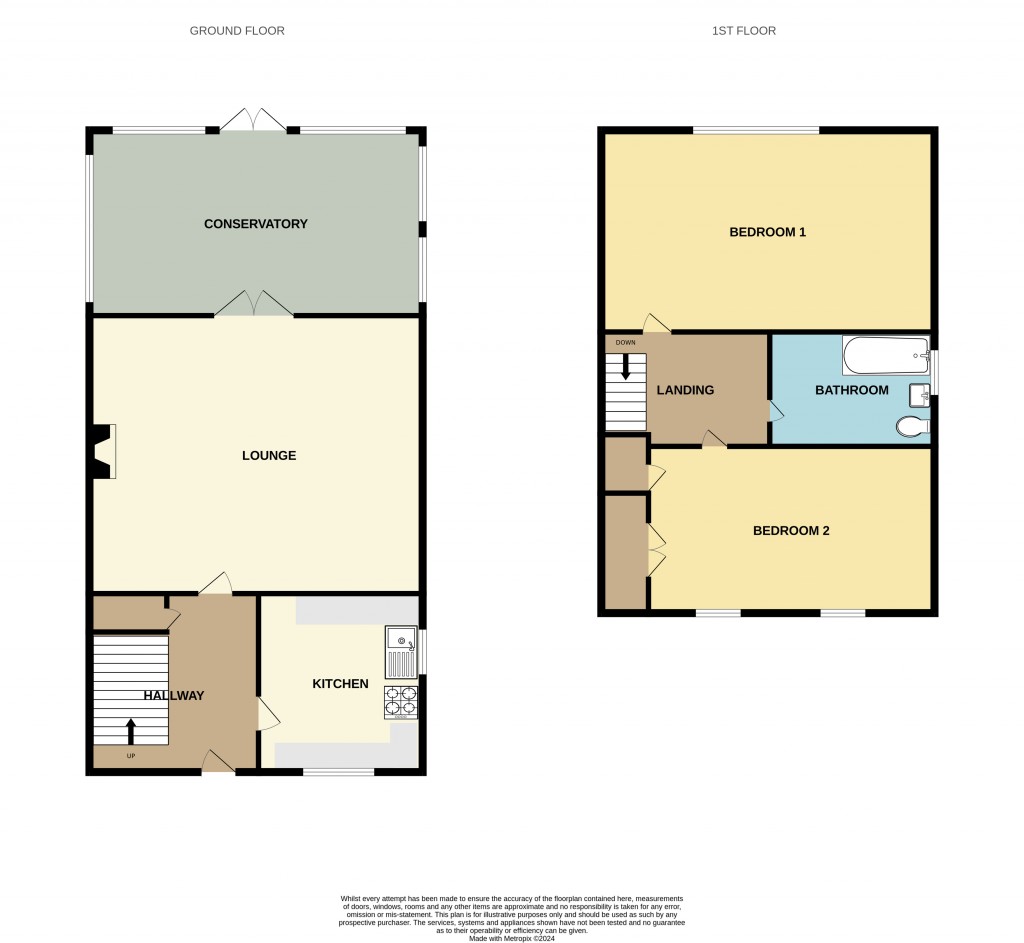 Floorplans For Broadway, Silver End, Witham, Essex, CM8