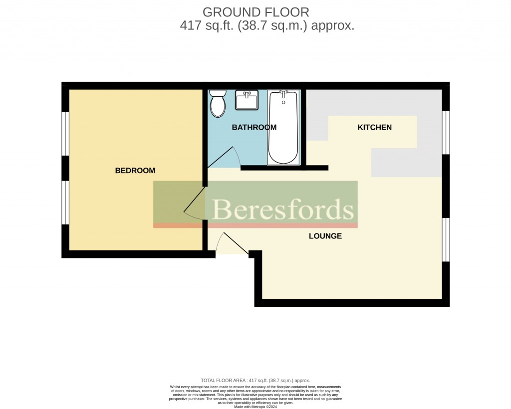 Floorplans For Ferro Road, Rainham, RM13