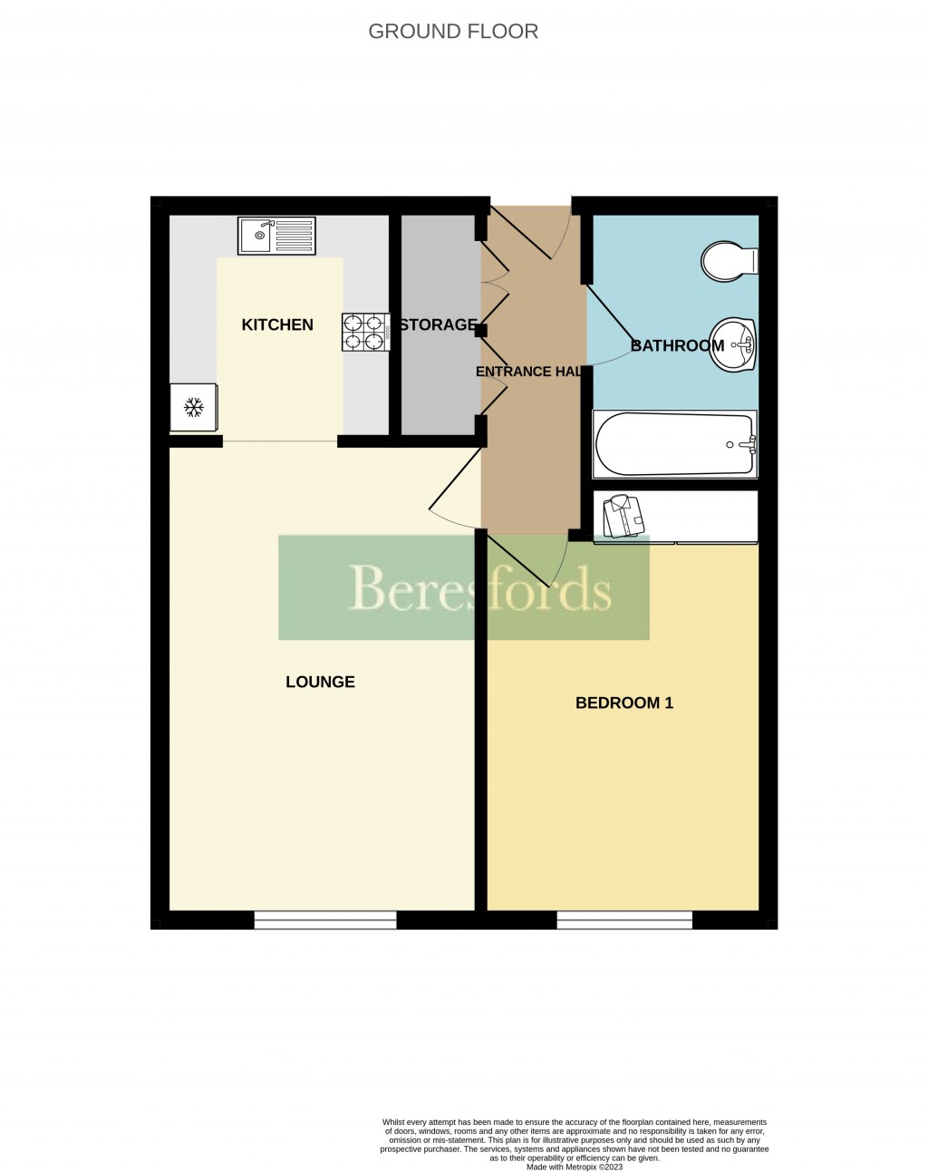 Floorplans For Huskards, Waldegrave Gardens, Upminster, RM14