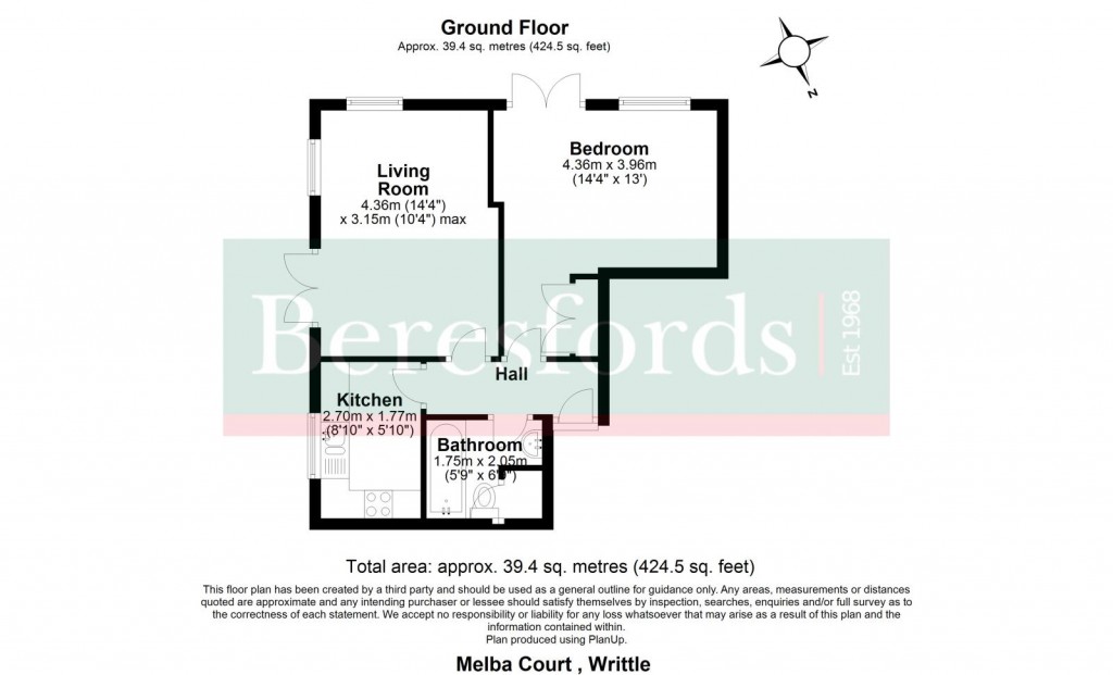 Floorplans For Melba Court, Writtle, Chelmsford, Essex, CM1