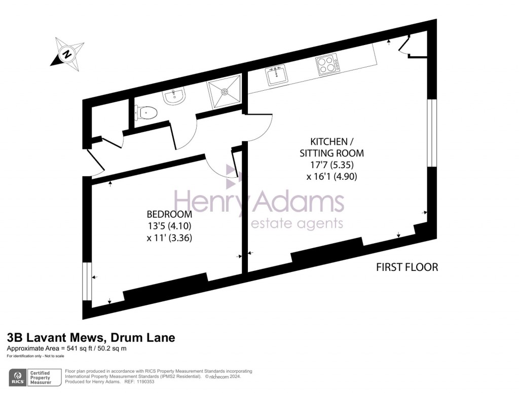 Floorplans For Drum Lane, Petersfield, GU32