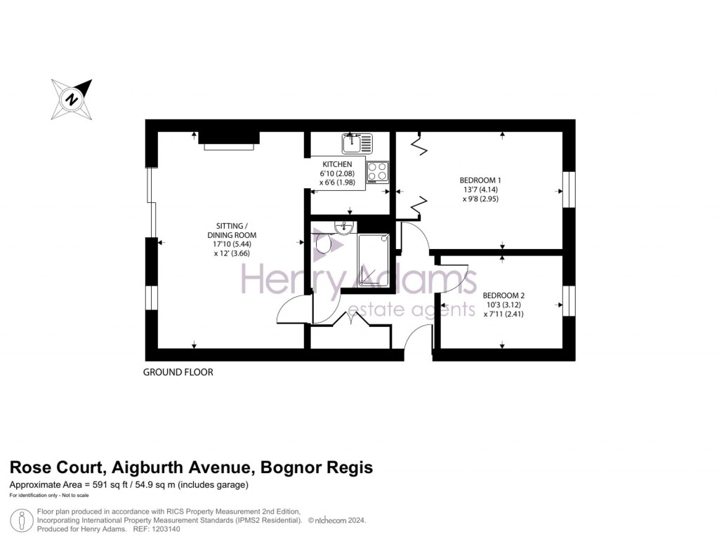 Floorplans For Aigburth Avenue, Rose Green, PO21